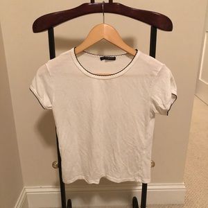 Brandy Melville White Tee